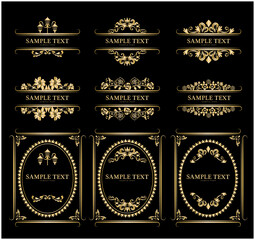 ヴィンテージ ラベル フレーム　額縁