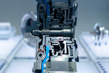 The engine in the car