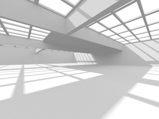 Obraz premium White Modern Background. Abstract Building Concept