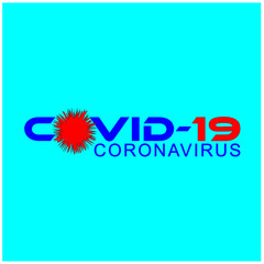 Covid-19 corona virus new creative icon and logo design