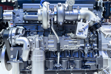 The engine in the car