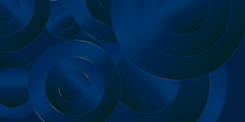 abstract blue background with circles