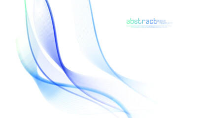 Abstract wavy background