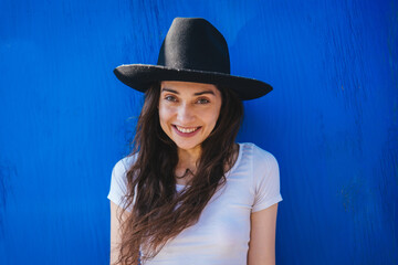 Beautiful woman in New York