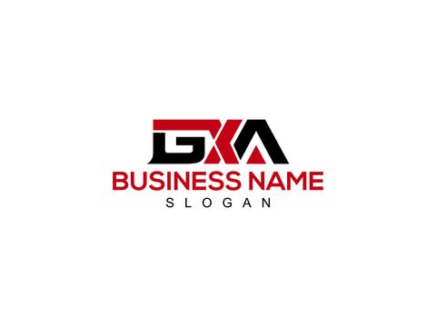GXA Logo Letter Vector For Brand