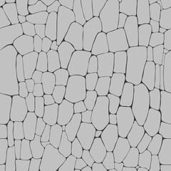 vector seamless gray stone wall texture - 430536681