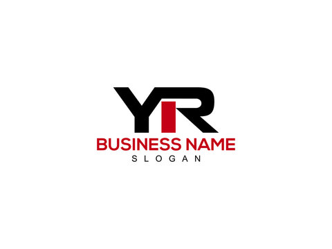 YR Letter Logo, yr logo icon vector for business