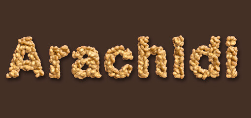 Arachidi, italian word for peanuts
