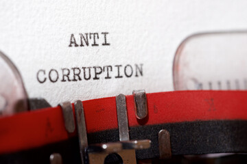 Anti corruption text
