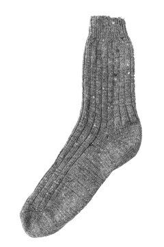 One Knit Sock Isolated