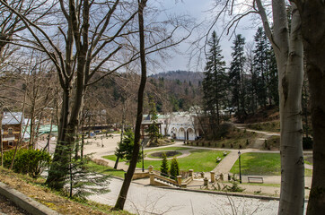 Park zdrojowy Iwonicz Zdrój 