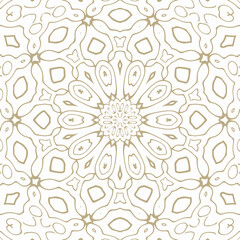 Oriental Seamless Vector Pattern - Repeating ornament for textile, wraping paper, fashion etc.