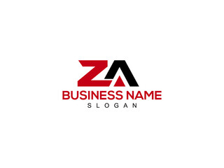 ZA Letter Logo, za logo icon vector for business - 430551820