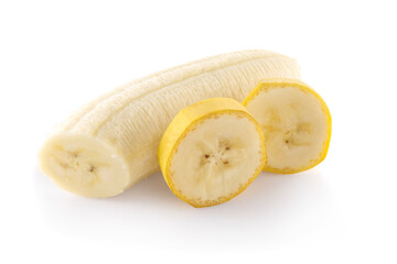 banana an isolated on white background