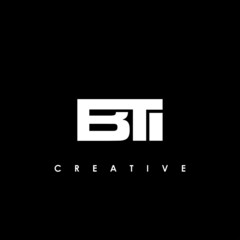 BTI Letter Initial Logo Design Template Vector Illustratio
