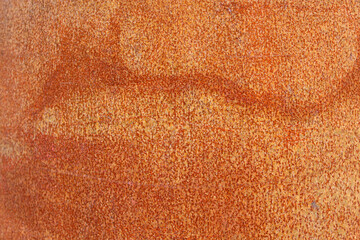 Rust on the metal. Natural background with rusty metal
