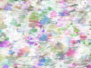 Old grunge effect texture. Colorful oil paint background wall. Digital art illustration