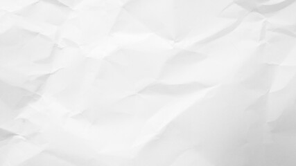 White Paper Texture background. Crumpled white paper abstract shape background with space paper recycle for text