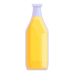 Juice bottle icon. Cartoon of Juice bottle vector icon for web design isolated on white background