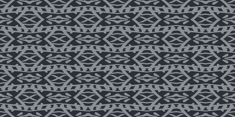 Abstract gray background pattern on black background, wallpaper. Seamless pattern, texture. Vector graphics