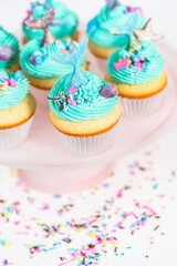 Mermaid cupcakes