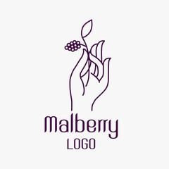 Vector logo for Mulberry