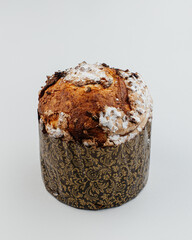 Easter cake on a white background