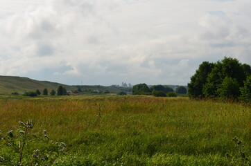 field and sky
