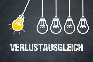 Fototapeta premium Verlustausgleich