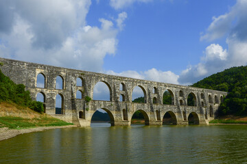 The Maglova Aqueduct built by Master Ottoman Architect Sinan Istanbul Turkey