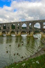 The Maglova Aqueduct built by Master Ottoman Architect Sinan Istanbul Turkey