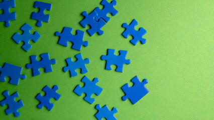 blue puzzles, textures and background