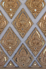 buddhist temple (wat phra that haripunchai) in lamphun in thailand