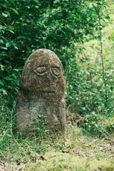 stone statue in the garden