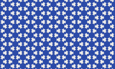 blue and white pattern