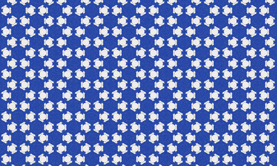 blue and white pattern