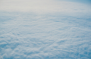 View on a sky and cloud, vacation and travelling concept