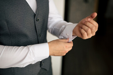 business man shaking hands