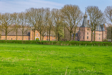 Obraz premium Doorwerth Castle Doorwerth, the Netherlands