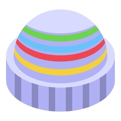 Purchase history icon. Isometric of Purchase history vector icon for web design isolated on white background