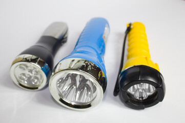 Led flashlights for various uses