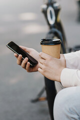 Rest, coffee and mobile app for online chat