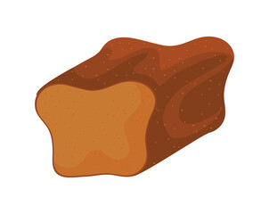 cute bread illustration