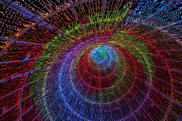 Tunel de luces