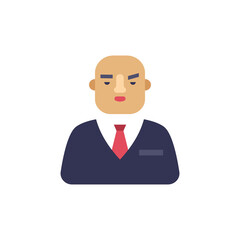 Businessman icon in vector. Logotype