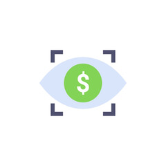 Financial Control icon in vector. Logotype