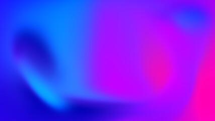 Abstract gradient blue purple and pink soft blurred background.