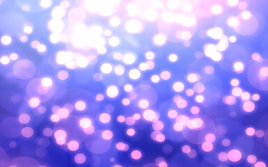 Abstract Ultra Violet bokeh background.