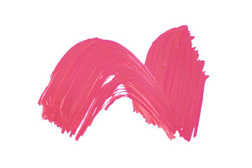 Pinsel Textur isoliert auf weiß