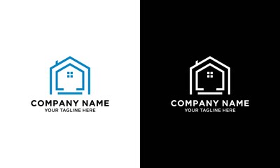 real estate logo concept architecture building logo design house logo home construction company logo realty rent home logo symbol icon vector template